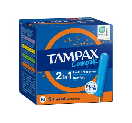TAMPAX COMPAK SUPER PLUS TAMPONS 16 STÜCK