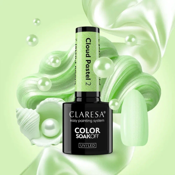 Claresa Hybrid-Nagellack Cloud Pastel 2,5 g