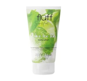 FLUFF SUPERFOOD LIME ICE TEA BODY LOTION ERFRISCHENDE KÖRPERLOTION 150ML