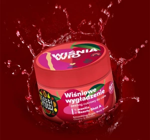Farmona Tutti Frutti Wiśnia Wio Zucker-Körperpeeling Kirsche Vanille 300 g