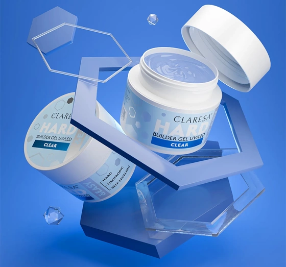 Kliknij na zdjęcie, aby je powiększyć Claresa Hard & Easy Aufbaugel Clear 12 g