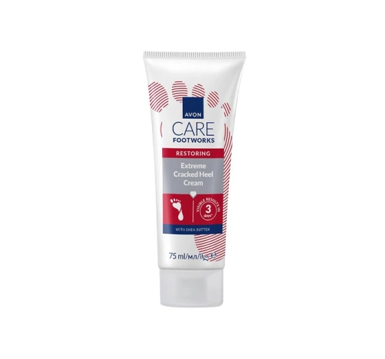 Kliknij na zdjęcie, aby je powiększyć Avon Care Foot Works Regenerierende Fußcreme für rissige Fersen 75 ml
