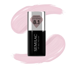 Semilac Smart Extend 8in1 Farbige Hybrid-Basis 809 Tender Pink 7 ml