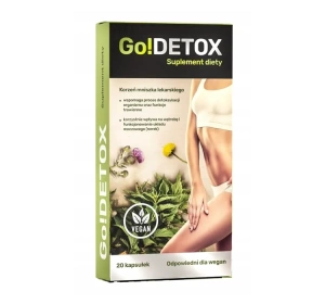 Noble Health Go!Detox Nahrungsergänzungsmittel in Kapselform Löwenzahnwurzel