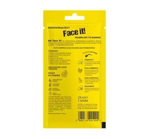 AA FACE IT! SEBOREGULIERENDE MASKE ZUR AUFHELLUNG VON HAUTUNREINHEITEN