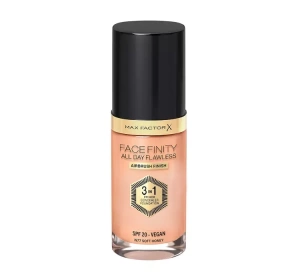 MAX FACTOR FACEFINITY ALL DAY FLAWLESS 3IN1 VEGANE GRUNDIERUNG N77 SOFT HONEY 30ML