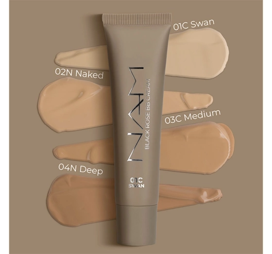 NAM BLACK ROSE PFLEGENDE GETÖNTE BB CREME 04N DEEP 30ML