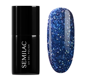 Semilac Winter Wonderland UV-Hybridlack 653 Mystery Blue 7 ml