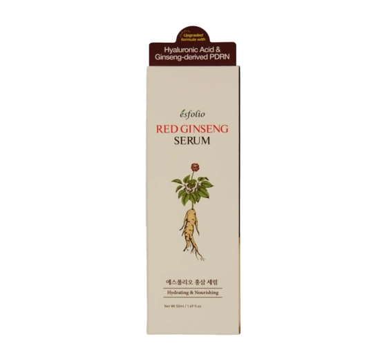 Kliknij na zdjęcie, aby je powiększyć Esfolio Red Ginseng Gesichtsserum mit Ginseng-Extrakt 50 ml