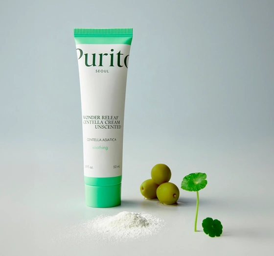 Purito Wonder Releaf Centella Duftfreie Gesichtscreme 15 ml