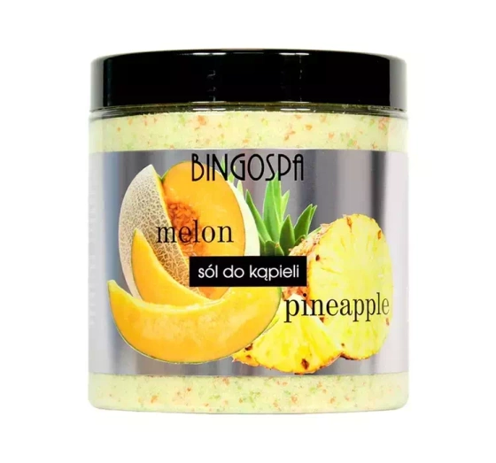 Kliknij na zdjęcie, aby je powiększyć BINGOSPA MELON & PINEAPPLE BADESALZ 900G
