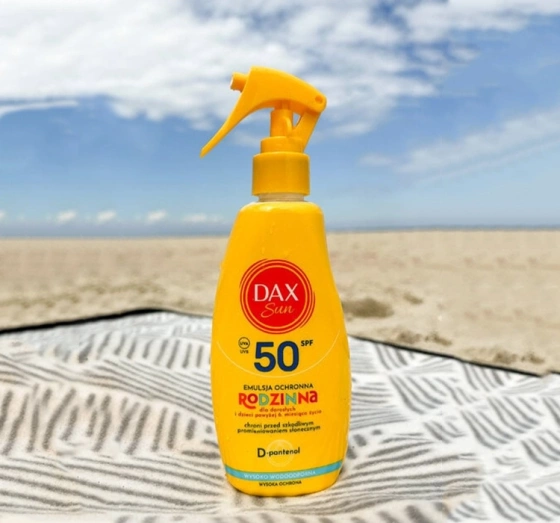Kliknij na zdjęcie, aby je powiększyć Dax Sun Schutzemulsion für die ganze Familie LSF 50, 200 ml