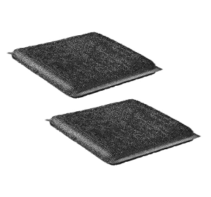 Vileda Glitzi Power Inox Edelstahl-Schwamm 2 Stück