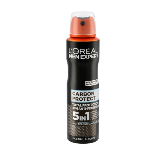 LOREAL MEN EXPERT CARBON PROTECT ANTITRANSPIRANT SPRAY 150ML