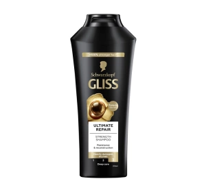 GLISS ULTIMATE REPAIR STRENGH SHAMPOO FÜR GESCHÄDIGTES UND TROCKENES HAAR 400ML