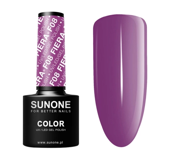Kliknij na zdjęcie, aby je powiększyć SUNONE COLOR HYBRIDLACK F08 FIERA 5ML