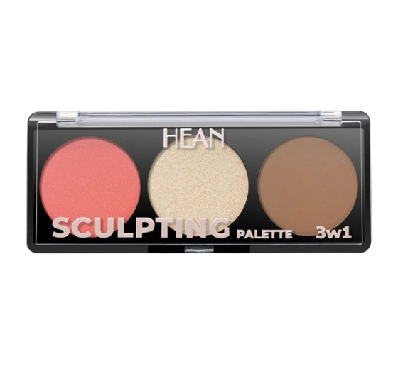 Kliknij na zdjęcie, aby je powiększyć Hean Sculpting Palette 3in1 Konturierungspalette 03 9 g