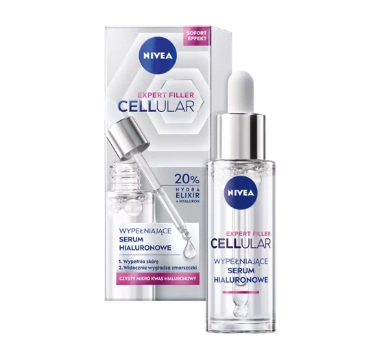 NIVEA CELLULAR EXPERT FILLER AUFFÜLLENDES HYALURONSERUM 30ML