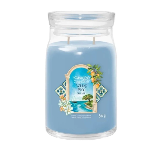 Yankee Candle Signature Hello, Italy! Große Duftkerze Azure Sky 567g