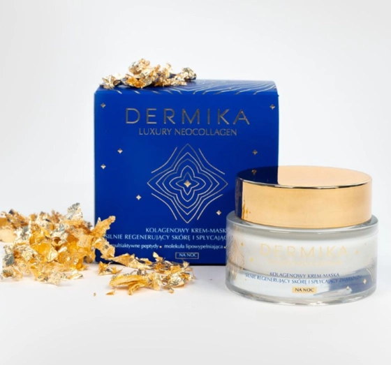 Dermika Luxury Neocollagen Kollagen-Nachtcreme-Maske 50ml