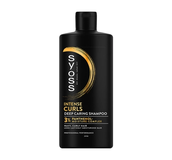 Kliknij na zdjęcie, aby je powiększyć Syoss Intense Curls Nährendes Shampoo für Wellen und Locken 440ml