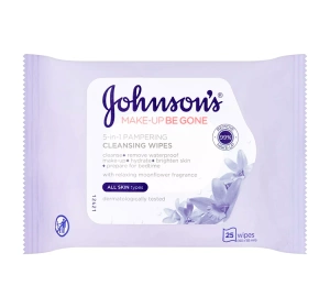 Johnson's Make-up Be Gone 5-in-1 Gesichtsreinigungstücher 25 Stück