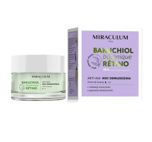 Miraculum Bakuchiol Botanique Retino Nachtcreme Anti-Age Intensivpflege 50 ml