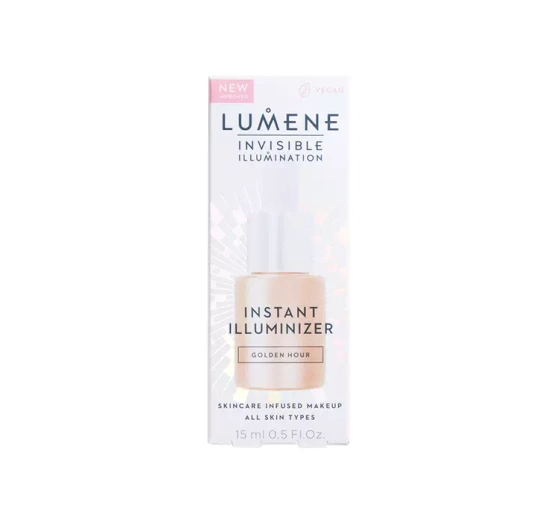 Kliknij na zdjęcie, aby je powiększyć LUMENE INVISIBLE ILLUMINATION INSTANT ILLUMINIZER AUFHELLENDES SERUM GOLDEN HOUR 15ML
