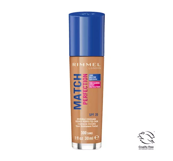 RIMMEL MATCH PERFECTION MAKE UP GRUNDIERUNG SAND 300