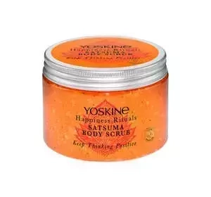 Yoskine Happiness Rituals Satsuma Körperpeeling 300g