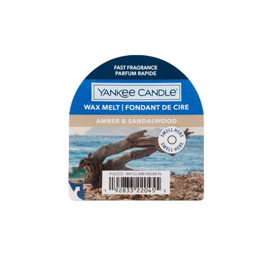 Kliknij na zdjęcie, aby je powiększyć Yankee Candle Duftwachs Amber & Sandalwood 22 g
