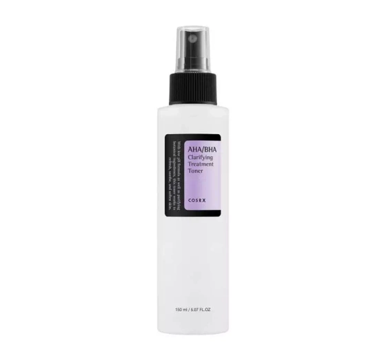 COSRX AHA/BHA CLARIFYING TREATMENT TONER TONIKUM MIT NATÜRLICHEN AHA- UND BHA-SÄUREN 150ML