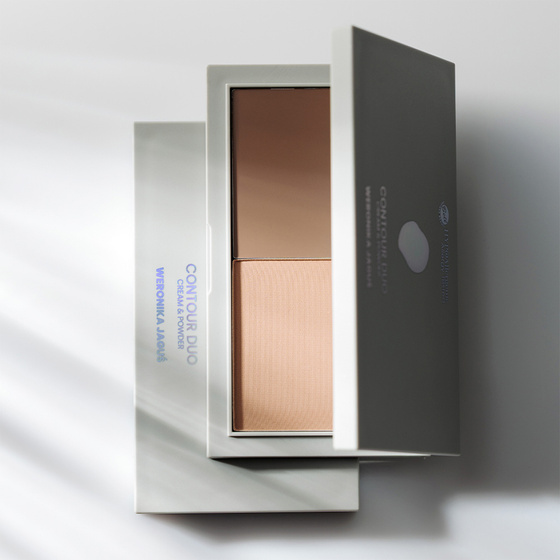 Bell Hypoallergenic x Weronika Jaguś Contour Duo Cream&Powder; Konturpalette für das Gesicht 01 Werka's Choice 19 g