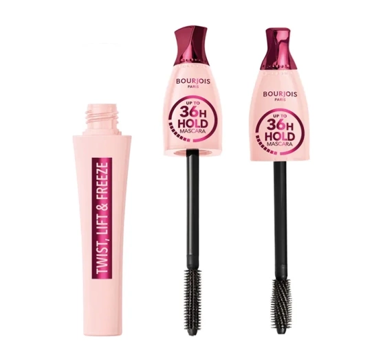 Bourjois Twist, Lift & Freeze 36h Verlängernde Mascara 1 Black 8 ml