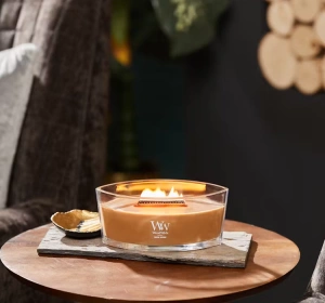 Woodwick Elipse Jar Candle Duftkerze Santal Myrrh 453,6 g