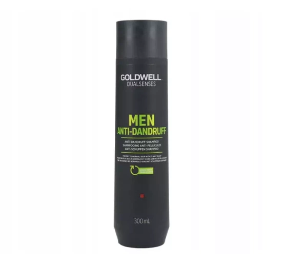 Kliknij na zdjęcie, aby je powiększyć GOLDWELL DUALSENSES MEN ANTI-DANDRUFF ANTI-SCHUPPEN-SHAMPO FÜR HAAR UND KÖRPER 300ML