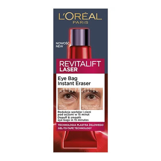 Kliknij na zdjęcie, aby je powiększyć L'Oréal Paris Revitalift Laser – Mittel gegen Augenringe und Tränensäcke 15 ml