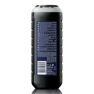 NIVEA MEN Deep Clean Real Madrid Duschgel mit Aktivkohle für Männer 3in1 500 ml