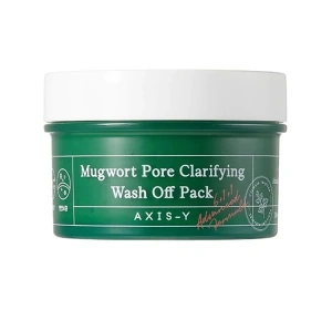 AXIS-Y 6+1+1 Mugwort Pore Clarifying Wash Off Pack Reinigende Gesichtsmaske mit Beifuss 100 ml