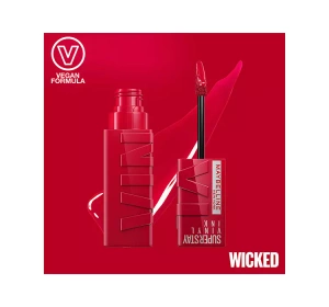 Maybelline Superstay Vinyl Ink Vinyl-Lippenstift 50 Wicked 4,2 ml