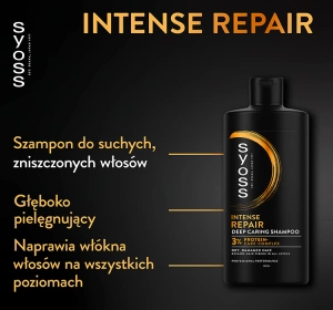 SYOSS REPAIR SHAMPOO FÜR BESCHÄDIGTES UND TROCKENES HAAR 440ML