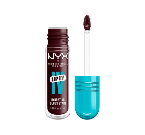 Kliknij na zdjęcie, aby je powiększyć NYX Professional Makeup Lip IV Hydrating Gloss Serum Lip Gloss 14 Mauve N' Moist! 5ml