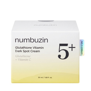 Numbuzin No.5+ Vitamin Glutathione Dark Spot Laser Cream – Creme, die Pigmentflecken sichtbar aufhellt, 50 ml
