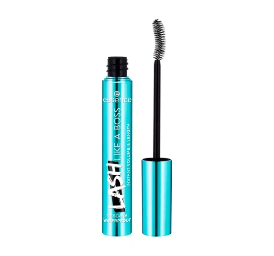 ESSENCE LIKE A BOSS LASH WASSERFESTE VERDICKENDE UND VERLÄNGENDE WIMPERNTUSCHE ULTRA BLACK 9,5ML