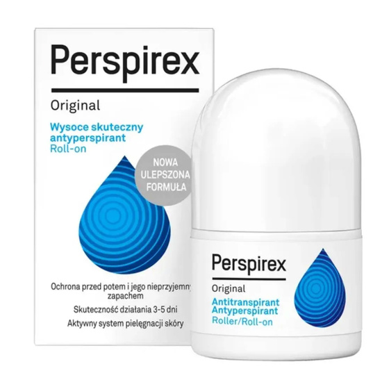 Kliknij na zdjęcie, aby je powiększyć Perspirex Original Antitranspirant-Roll-on 20 ml