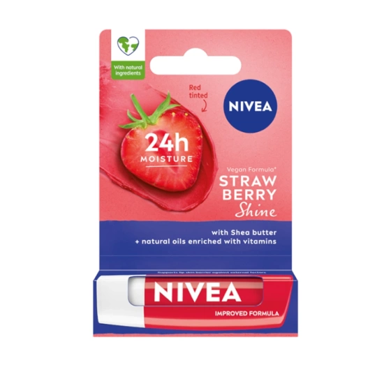 Kliknij na zdjęcie, aby je powiększyć NIVEA LIMITED EDITION LIPPENPFLEGE STRAWBERRY SHINE 5,5ML