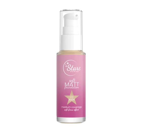 Stars from the Stars Soft Matt Foundation Mattierende Grundierung 03 Nude 30ml