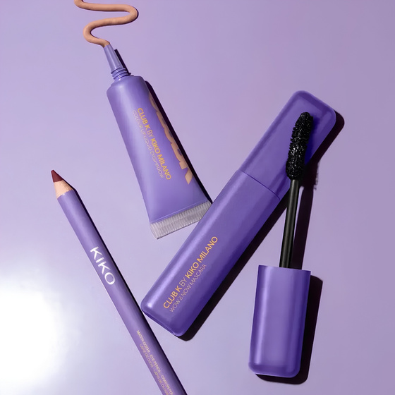 KIKO Milano Club K Wow & Now Mascara – verlängernde Wimperntusche 04 Deep Brown 8 ml