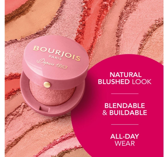 BOURJOIS BLUSH GEBACKENES ROUGE 03 BRUN CUIVRE