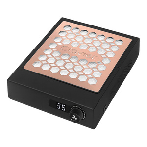 Clavier Nail Dust Collector V8700 – Staubabsauggerät für die Nagelpflege, 24 W, schwarz